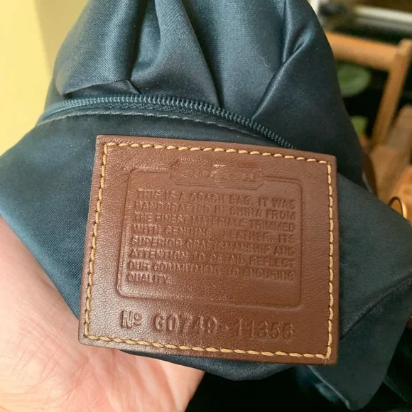 COACH Vintage Holiday patchwork Bleeker limited crossbody bag 11356 - Picture 3 of 16